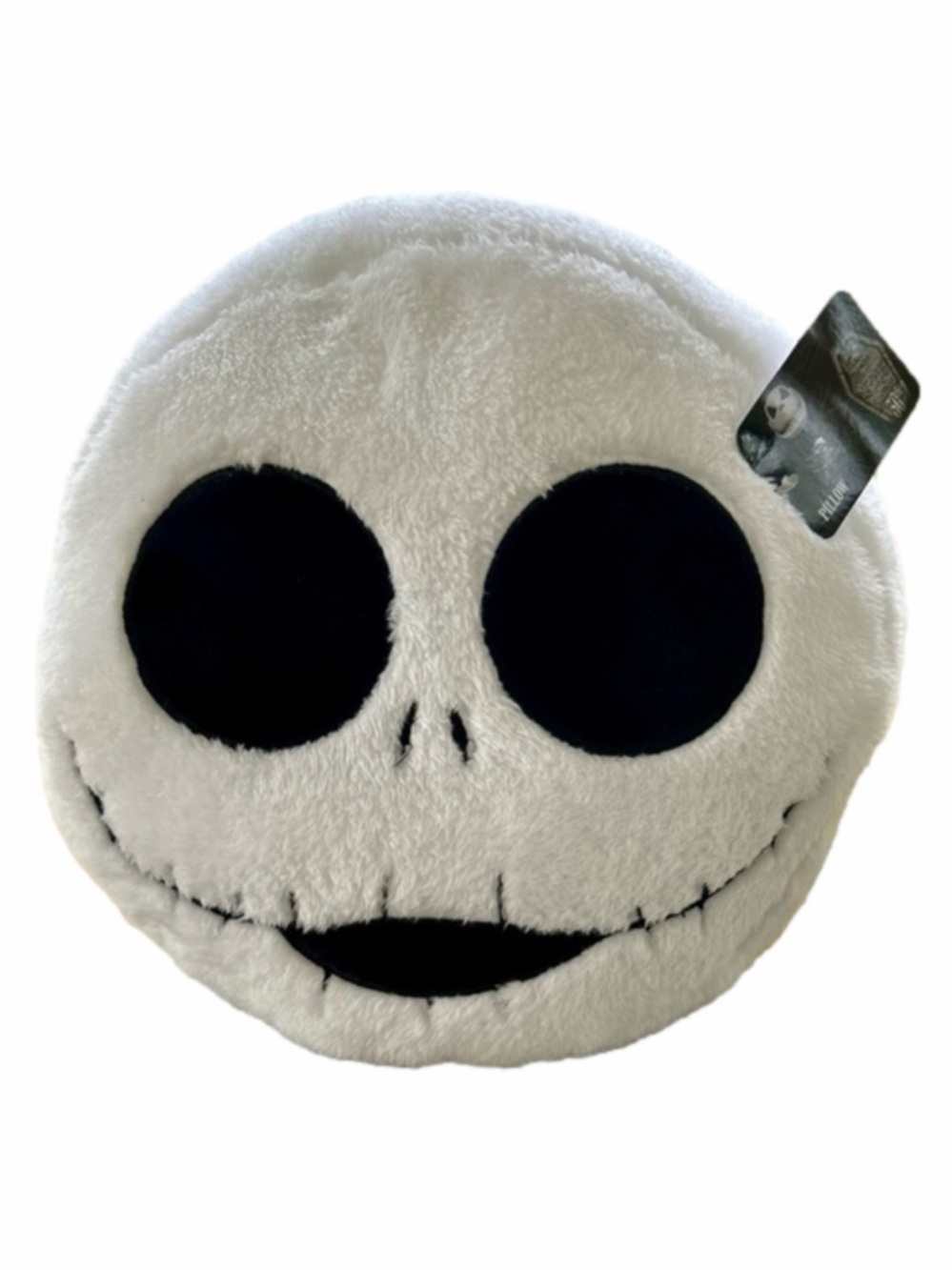 Disney Nightmare Before Christmas Jack Skellington Pillow White Black